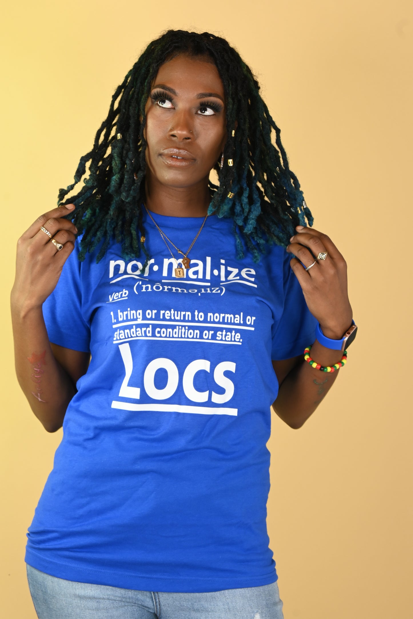 Normalize Locs Tee